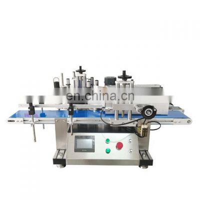 YTK Brand Tabletop Small Vial Sticker Automatic Round Bottle Labeling Machine Price