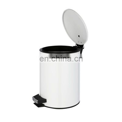 Popular Home Decoration 3L 5L foot pedal stainless steel different types of dustbins