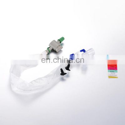 Medical disposable closed suction catheter system