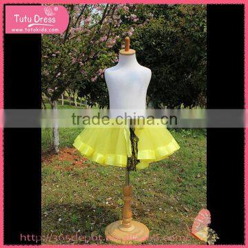 Flower girl tulle skirt, hot sale jacquard girls skirts, models girls skirts