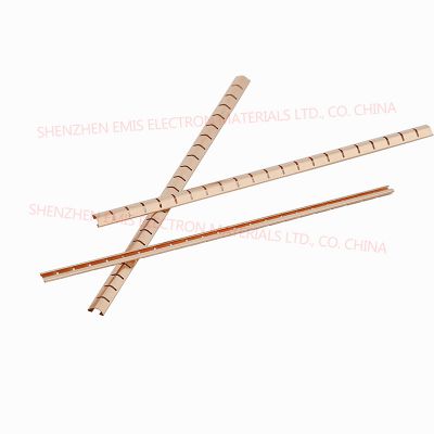 High Recovery & Conductivity Cable Shielding Gasket SMD Golded Spring