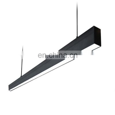 HUAYI High Quality Products Modern Office LED Linear Light Aluminum Pendant Lighting