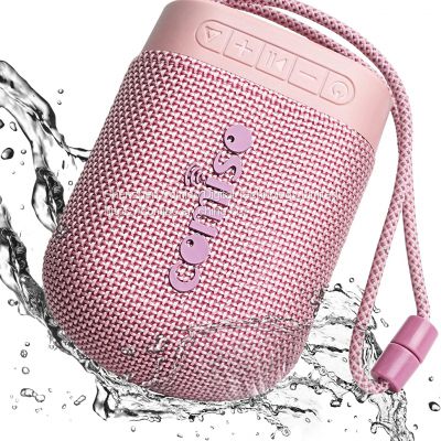 COMISO Portable Bluetooth Speakers, IPX7 Waterproof Floatable Small Wireless Speaker Loud Sound Rich Audio Stereo Pairing Bluetooth 5.0 100 Feet 20H Battery Life Ultra Compact for Outdoor Beach, Pool