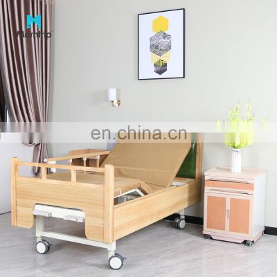 ICU Medical Patient Room Furniture 2 Cranks Hand-operated High Quality Two Functions Nursing Beds on Sales