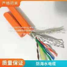 Resistance to underwater low temperature resistance to underwater pressure Underwater communication telephone line Diver's talking line anti-seawater photoelectric composite cable Underwater cable bending resistance Long service life Welcome to customize