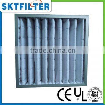 aluminum alloy frame bag filter for non-dust room