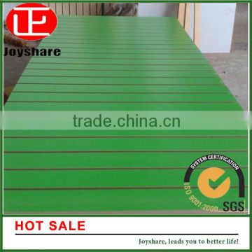 hot sale high quality slotted wall mdf board for supermarket