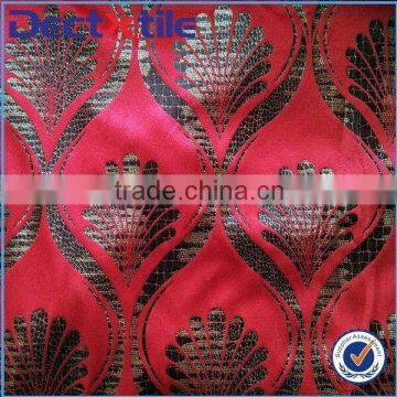 2015 New kind beautiful flocking window curtain fabric made in china