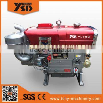 YASHIDA L22M 22HP Diesel Engine Single Cylinder Water Cooled Direct Injection Electric Starting