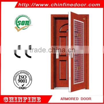 Steel wooden armored door (CF-M045)