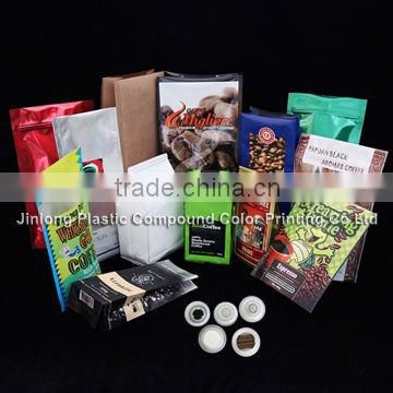 Coffee Packaging Bags with one way degassing valve