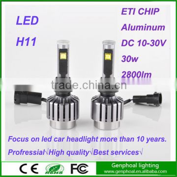 2016 OEM/ODM High power super bright h11 led headlight