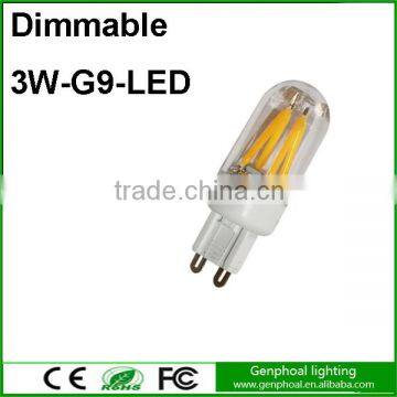 2016 New design OEM/ODM led g9 bulb replacement 40w halogen