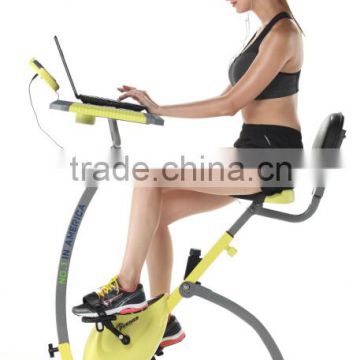 new design TV shop productsnew magnetic exercise bike, gym fitness equipment with Ipad and computer desk