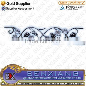 Wrought Iron rosette made by Qingdao BX 21.172for fence,gate& stairs
