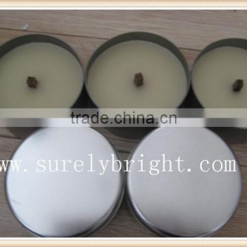 wholesale citronella candles IN TIN CAN WITH WOOD WICK