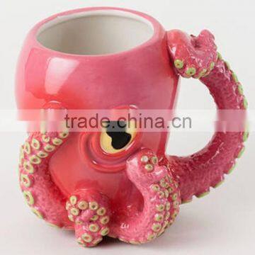 OEM ceramic unique 3 mug