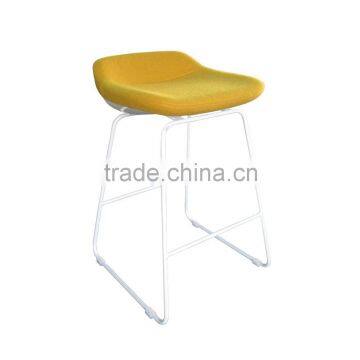 BS013 Swivel bar stool with backrest