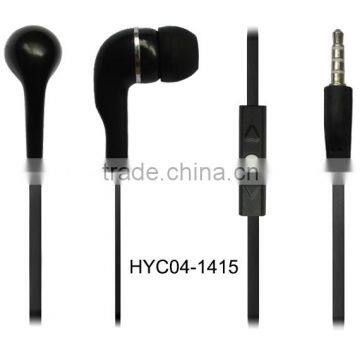 noise cancelling,microphone,waterproof function mobile phone stereo earphone