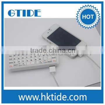 Bluetooth keyboard with power bank PK001for hp compaq 6720s,for hp elitebook and keyboard for samsung nc10