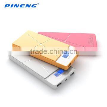 Guangdong PINENG PN-983 rohs power bank 10000mah mobile power bank