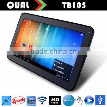 Hot selling! best 10 inch cheap tablet pc allwinner A20 dual core 1.5ghz with hdmi full 1080P 0.3MP/0.3MP Android 4.4 tablet T