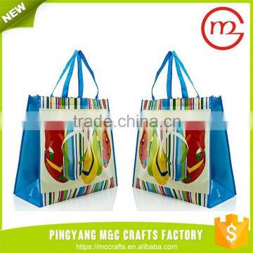 Hot sale assured trade great material Custom rolling up laminated shopping bag