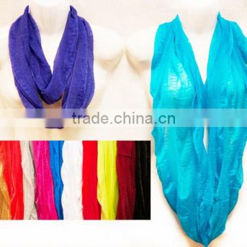 Wholesale Cheap Bright Color Infinity Scarves Scarf