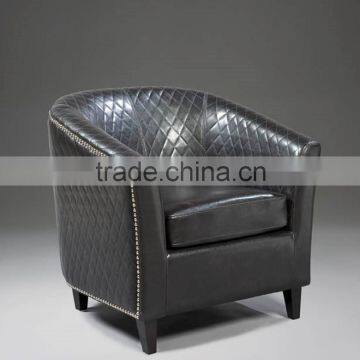 One Seat Living Room , Cheap Price Modern Leather Sofa