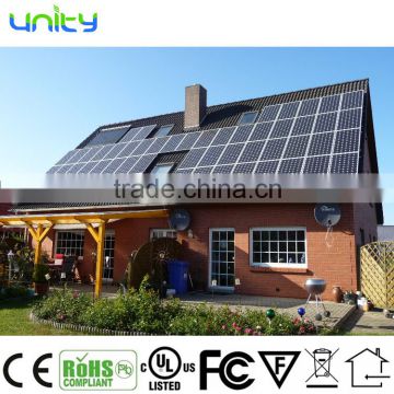 Domestic Independent Solar Photovoltaic System with 400W Solar Panels Inverter Controller and Battery