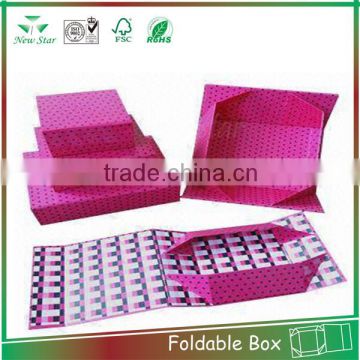 hotselling collapsible storage box,collapsible storage with lamination