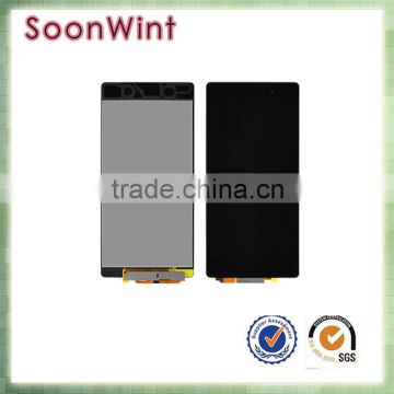 2015 hot selling lcd for sony, for sony xperia z3 lcd display with digitizer touch glass front panel assembly combo