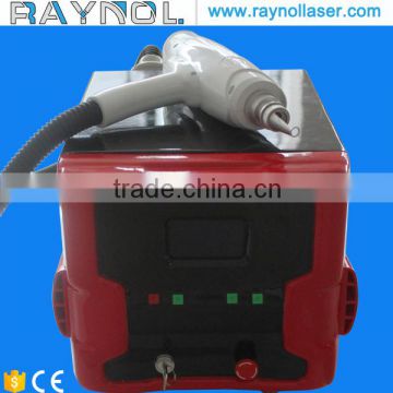 Q Switched Nd YAG Laser Whitening Tattoo Removal Pore Remover Machine