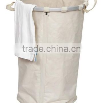 Zhejiang Aluminum frame folding Round laundry hamper