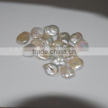 14-15mm white baroque freshwater natural pearls