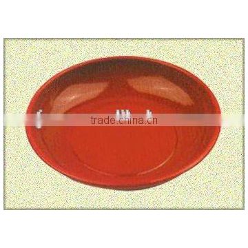 Red color round carbon steel Auto Repair Tools Magnetic tray