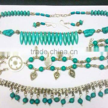 READY STOCK Turquoise Semi Precious Stone Collection