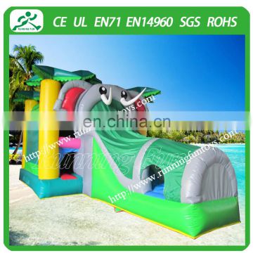 Guangzhou bouncy castles inflatables china, bouncy castle for kid with slide