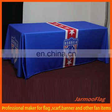 customized advertising plastic table covers