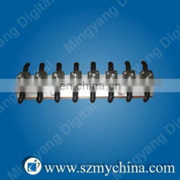8channels plastic print head cleaning valve