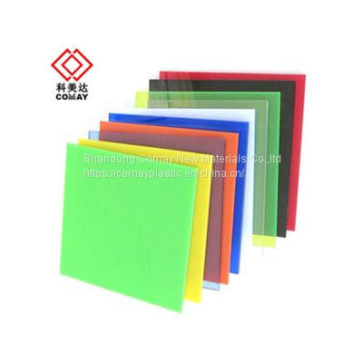 Colorful acrylic sheet Acrylic cast acrylic plastic sheet Competitive price