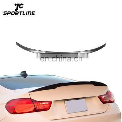 2014 2015 Fiberglass Unpainted F32 428i 435i Coupe Style Trunk Spoiler Lip for BMW