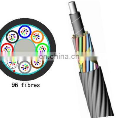 12-288 cores Mini size single mode G652D, G657A1/A2 micro air blown fiber optic cable