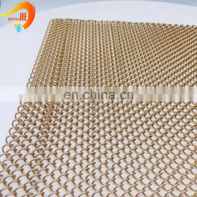 The best seller decorative aluminum metal coil drapery from China