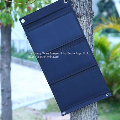 Factory direct sale 27W camouflage color waterproof dual USB mobile phone emergency charger solar charging board