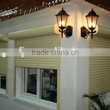 Guangzhou remote roller slats windows, rolling shutter window, roller shutter exterior window