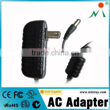 US AC PINS 12v 1a adapter travel adapter with USB