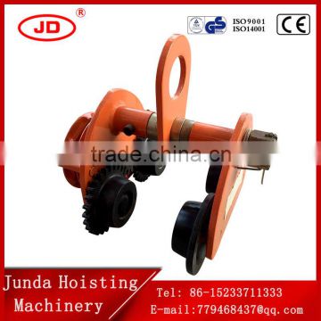 high quality Plain Trolley and 2t hand pull plain trolley