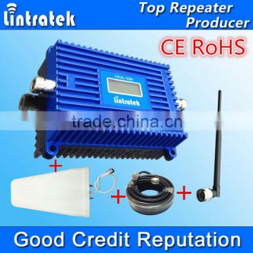 lintratek real factory price f-connector signal booster gsm 1800mhz cell phone signal booster mobile signal receiver