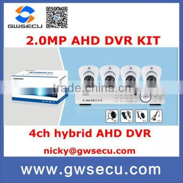 gwsecu 4Channel CCTV Recorder Kit DVR IR Home Security Video Surveillance DVR kit